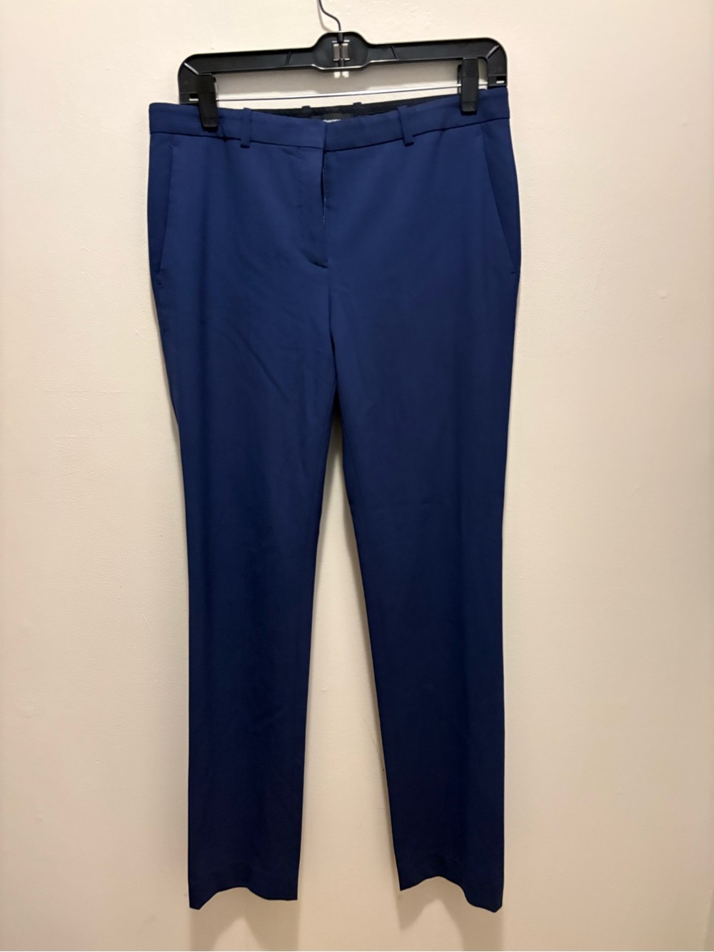 Theory Women's Hartsdale Wool-Blend Stretch Dress Trousers in Deep Blue